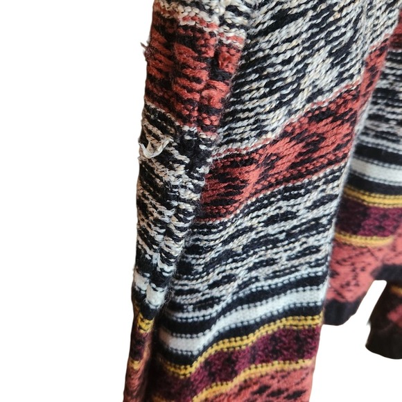 Maurices Womens boho open front draped cardigan sweater size small - Picture 3 of 4